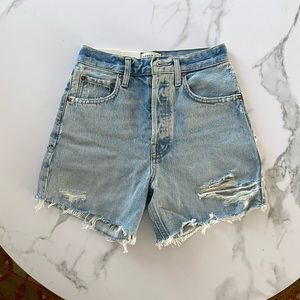 Agolde high rise Riley Short